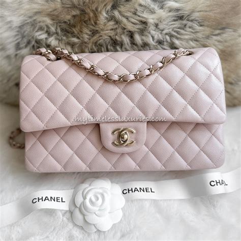 chanel classic flap rose clair|Chanel flap pattern.